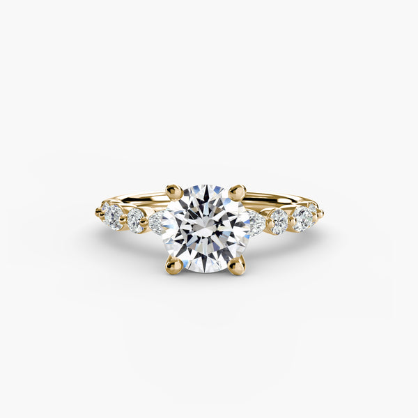 Solitaire com Pavé Eternity 2
