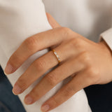 ANILLO CON TOPACIOS AZULES ADALET