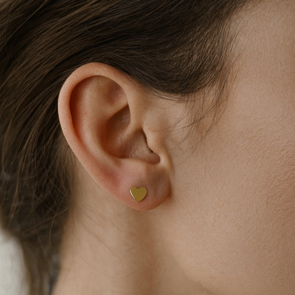 PIERCING OREJA CORAZON ALAINA