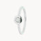 Solitaire Circle Ring with 0.11 Carat Diamond Aloisia