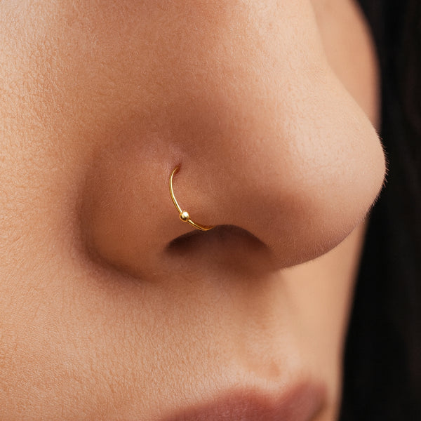 PIERCING NARIZ ARO CON BOLA BIRTHE