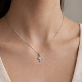 COLGANTE CRUZ CON CIRCONITAS TELMA