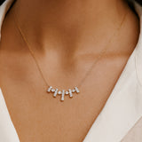 COLLAR BANDAS CON CIRCONITAS DENISE