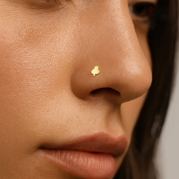 PIERCING NARIZ TREBOL LARISA