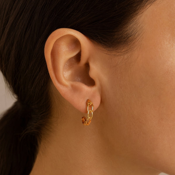 PENDIENTES CON ESLABONES LUANNE
