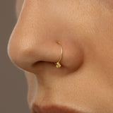 PIERCING NARIZ CIRCONITA CON GARRAS NARA