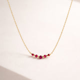 COLAR COM RUBIS YULIANA