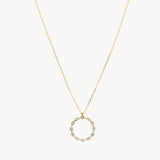 COLGANTE CIRCULO AURA DE DIAMANTES