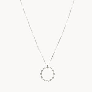 COLGANTE CIRCULO AURA DE DIAMANTES