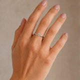 ANILLO SOLITARIO DIAMANTE CREADO BRILLANTE 0.37 QUILATES CERTIFICADO IGI