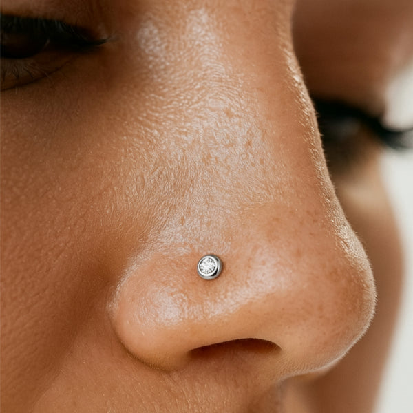 PIERCING NARIZ CIRCONITA EN CHATON OLIVIA