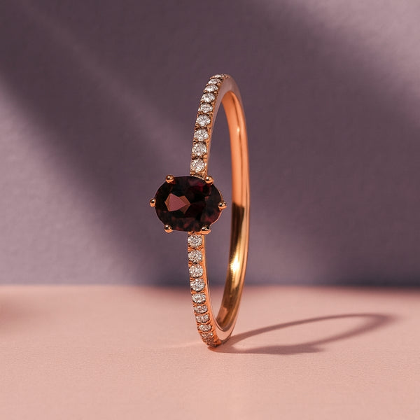 ANILLO RODOLITA Y DIAMANTES NABILA