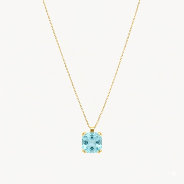 COLGANTE AGUAMARINA PIXIE