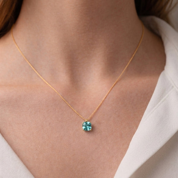 COLGANTE AGUAMARINA PIXIE