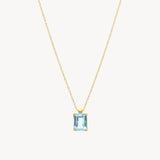 COLGANTE AGUAMARINA THAELIA