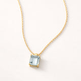 COLGANTE AGUAMARINA THAELIA