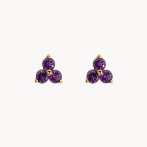 PENDIENTES AMATISTAS AINSLEY