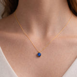 COLGANTE CUARZO AZUL PIXIE