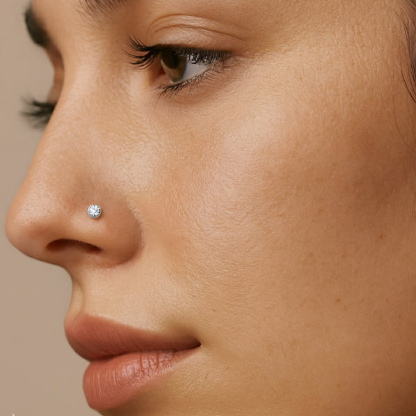 PIERCING NARIZ CIRCONITA EN CHATON PAMELA