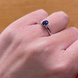 LOVISA DIAMOND AND RUBY RING