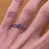 ANILLO CON AMATISTAS KIRSTIN