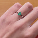 RING MIT SMARAGD JILLY
