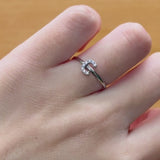 INITIAL RING C WITH ZIRCONIA