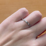 ANILLO ALIANZA CON DIAMANTES RENATA