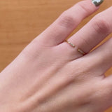 ANILLO ABIERTO CON DIAMANTES CREADOS CADENCE