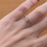 SOLITAIRE RING WITH ROSALIN ZIRCONIA