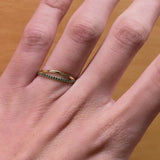 DOPPELRING MIT SMARAGDEN BEVERLY