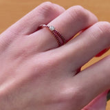 ANILLO RUBIES Y DIAMANTES LOUISE
