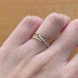 ANEL DUPLO ESTRELA COM CIRCONITAS EMILIANA