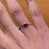 RUBY BALLS BLUMA RING