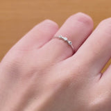 RING WITH CATELINE DIAMONDS