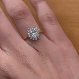 ANILLO DIANEMOND DIAMANTES CREADOS CERTIFICADO IGI