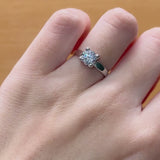 ANILLO SOLITARIO CON CIRCONITA ENID