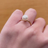 RING MIT PERLE MARGAID