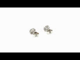 CHATON CREATED DIAMOND EARRINGS 0.30 CARAT ASYA