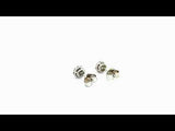 NEVA DIAMONDS ROSETTE EARRINGS 0.21 CARATS