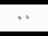 CHATON CREATED DIAMOND EARRINGS 0.14 CARAT ASYA