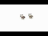 EARRINGS WITH DIAMOND CREATED CLAWS 0.50 CARATS MICHELLE