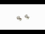 BOUCLES D'OREILLES CHATON DIAMANT 0.30 CARAT ASYA