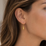 PENDIENTES GOTA GALLONADA CON CADENA
