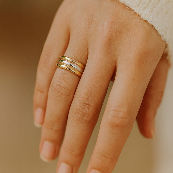 ANILLO TRIPLE ALIANZA TRICOLOR SAMAR