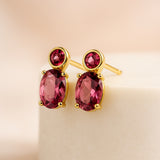 PENDIENTES TOPACIO ROSA ELIA