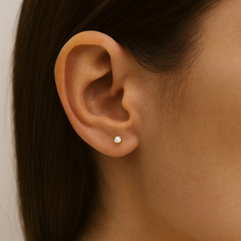 EAR PIERCING CLAWS WITH ZIRCONIA VALENTINA