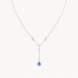 COLLANA ZAFFIRO CON DIAMANTI EILEN