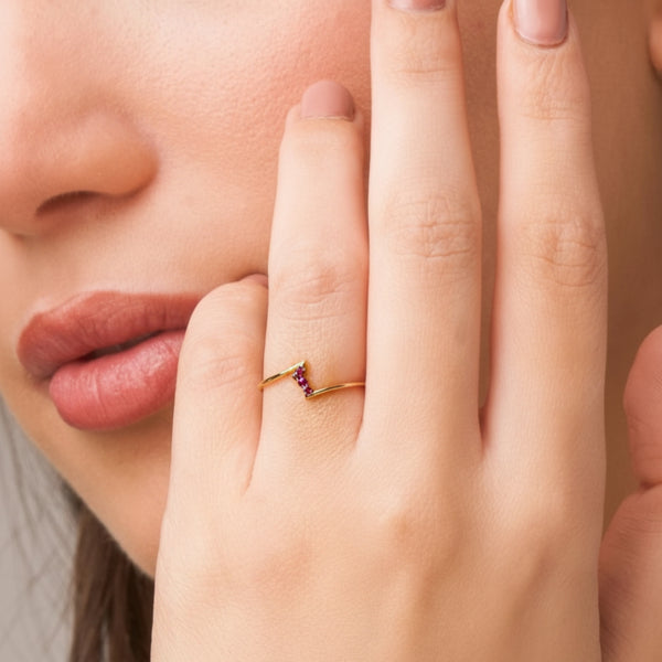 ANILLO CON RUBIES ZAIRA